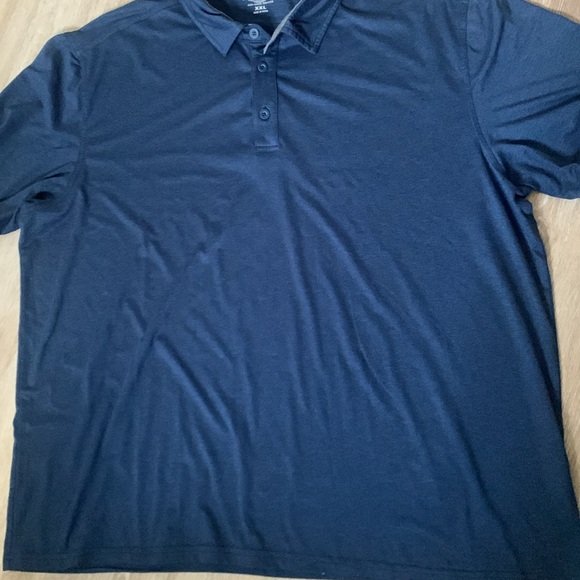 G.H. BASS & CO. Men's Blue Polo Shirt - Picture 2 of 7